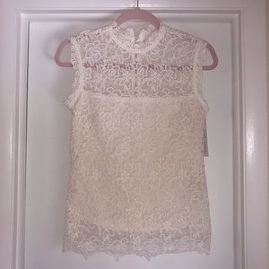 Beautiful Nanette Lepore eyelet blouse